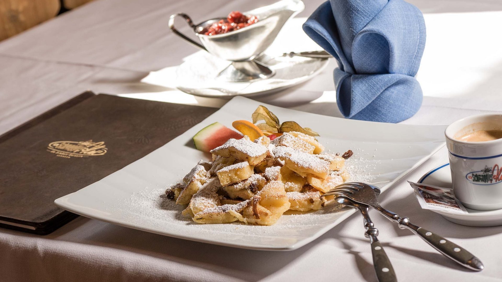 Schmuggler-Alm: menu Schmuggler-Alm: menu