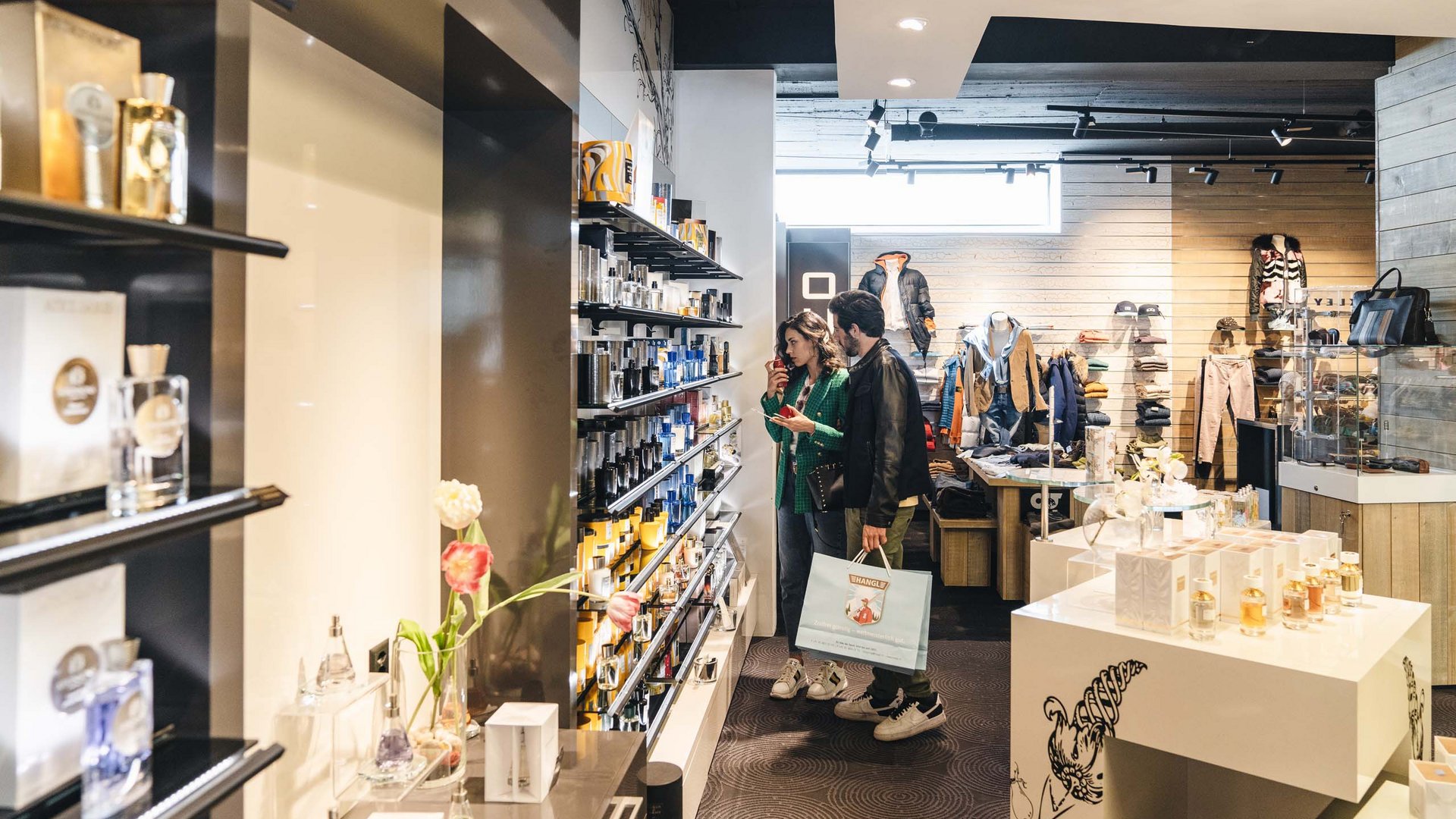 Duty-free shopping paradise in Samnaun